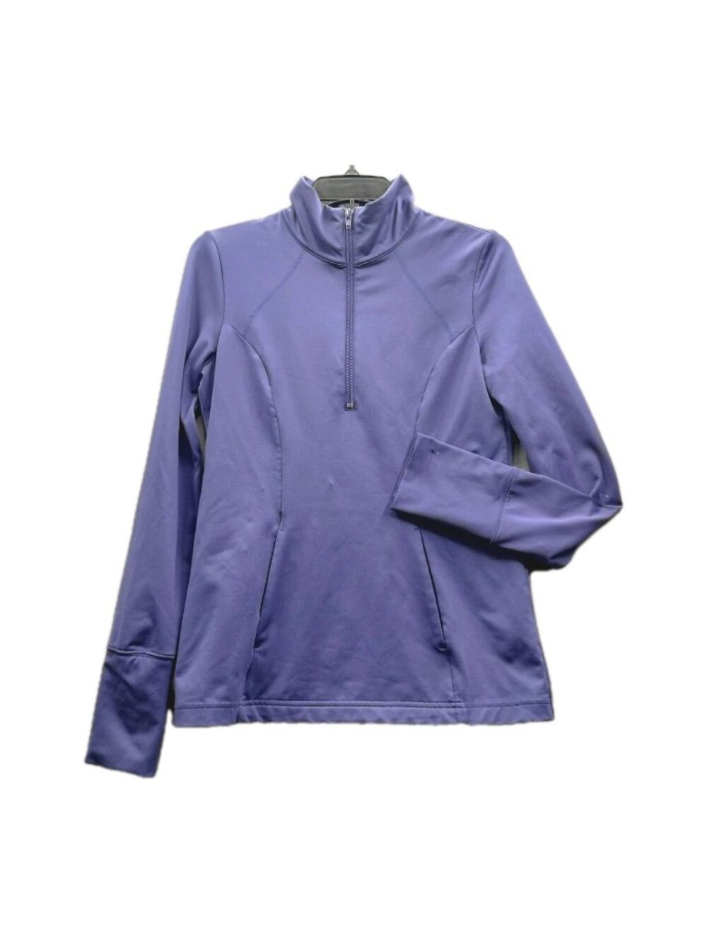 Z By Zella Women M Pullover Activewear Top Purple Athletic 1/4 Zip Jacket Jog